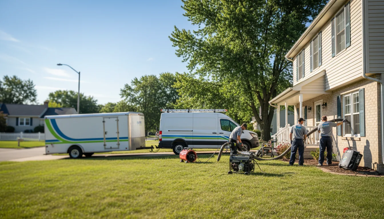 Flooded Basement Restoration And Cleanup With Repair in Willow City, ND near me